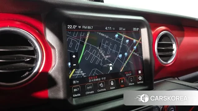 Jeep Gladiator (JT) 2021 Красный из Кореи, фото 4