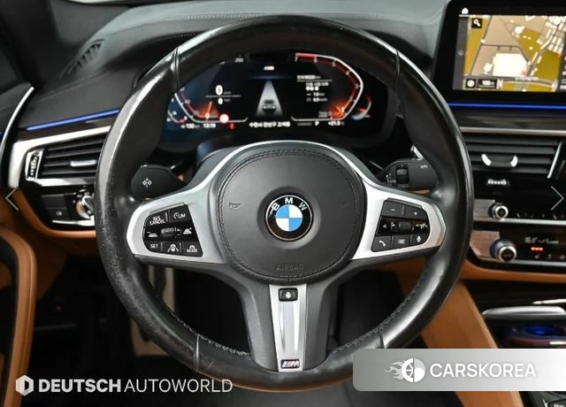 BMW 5 Series (G30) 2021 Серый из Кореи, фото 4