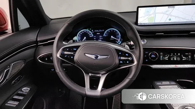 Genesis GV70 2021 Красный из Кореи, фото 4