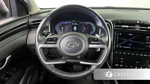 Hyundai Tucson Hybrid (NX4) 2021 Серебряный из Кореи, фото 4