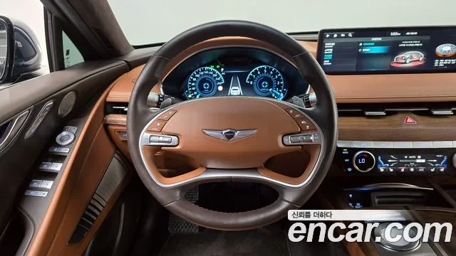 Genesis G80 (RG3) 2022 Синий нефрит из Кореи, фото 4