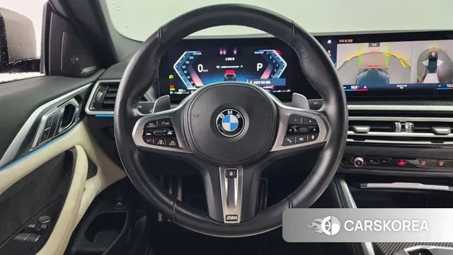 BMW 4 Series (G22) 2023 Черный из Кореи, фото 4