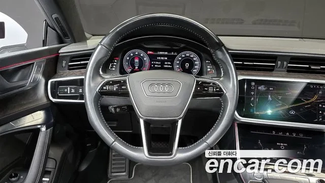 Audi A7 (4K) 2020 Белый из Кореи, фото 4