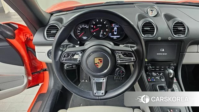 Porsche 718 Boxster 2021 Оранжевый из Кореи, фото 4