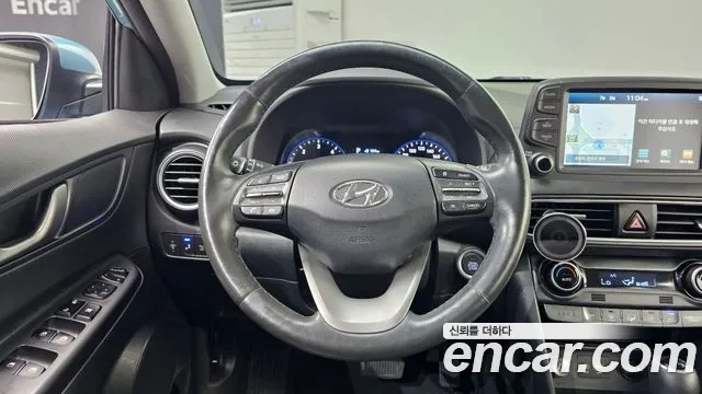 Hyundai Kona 2018 Синий из Кореи, фото 4