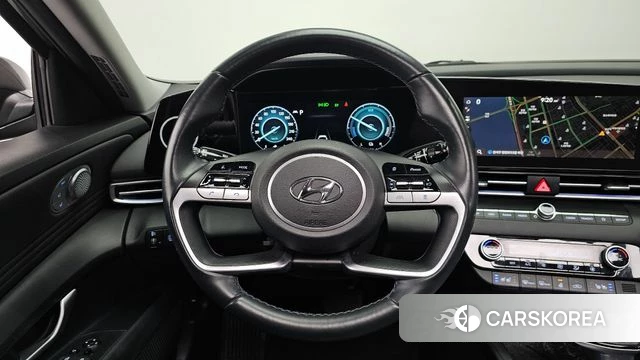 Hyundai Avante Hybrid (CN7) 2020 Серый из Кореи, фото 4