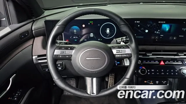 Hyundai The New Tucson Hybrid (NX4) 2024 Серый из Кореи, фото 4