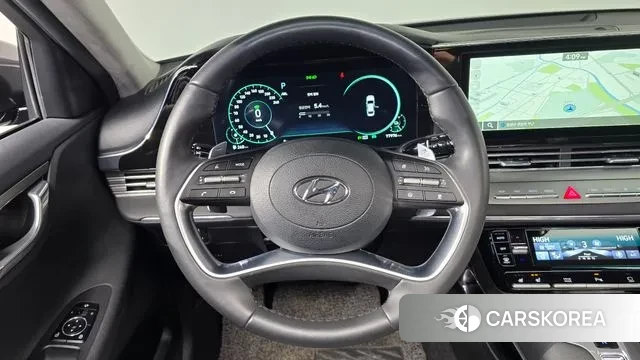Hyundai The New Grandeur IG Hybrid 2022 Серый из Кореи, фото 4