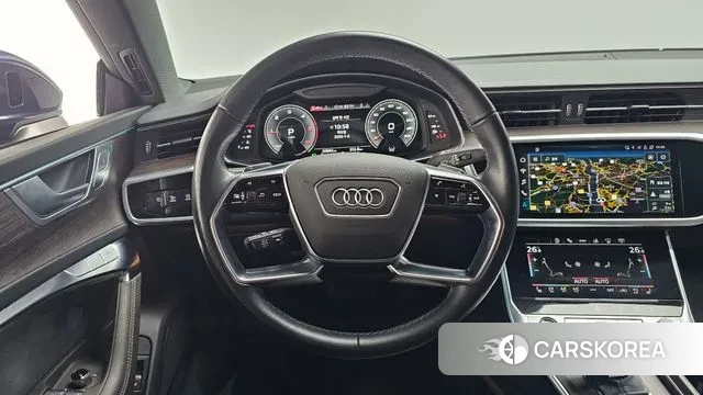 Audi A7 (4K) 2022 Синий из Кореи, фото 4