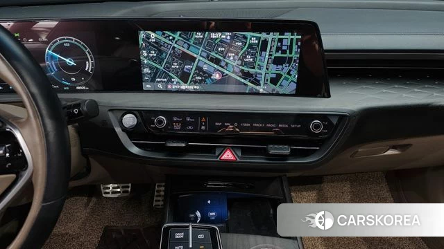 Kia K8 Hybrid 2023 Синий из Кореи, фото 4