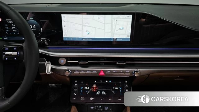 Hyundai Grandeur Hybrid (GN7) 2024 Черный из Кореи, фото 4
