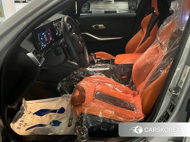 BMW M3 (G80) 2024 Небесно-голубой из Кореи, фото 4