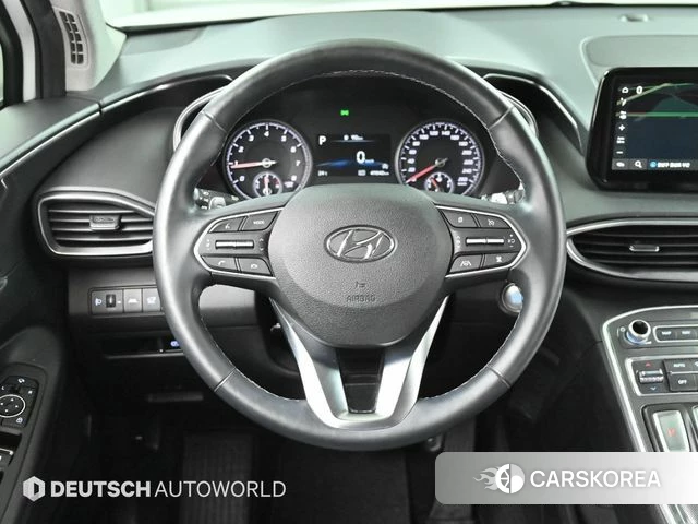 Hyundai The New Santa Fe 2021 Белый из Кореи, фото 4