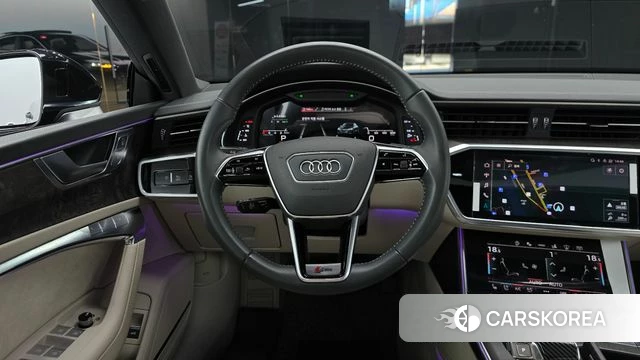 Audi A7 (4K) 2021 Черный из Кореи, фото 4