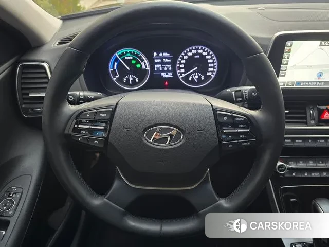 Hyundai Grandeur IG Hybrid 2018 Серый из Кореи, фото 4