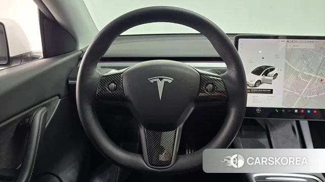 Tesla Model Y 2021 Белый из Кореи, фото 4
