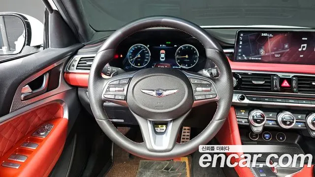 Genesis The New G70 2021 Белый из Кореи, фото 4