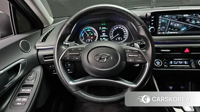 Hyundai Sonata Hybrid (DN8) 2022 Черный из Кореи, фото 4