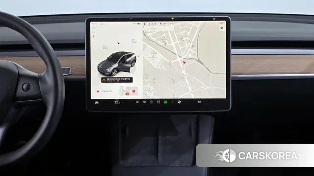 Tesla Model Y 2022 Серый из Кореи, фото 4