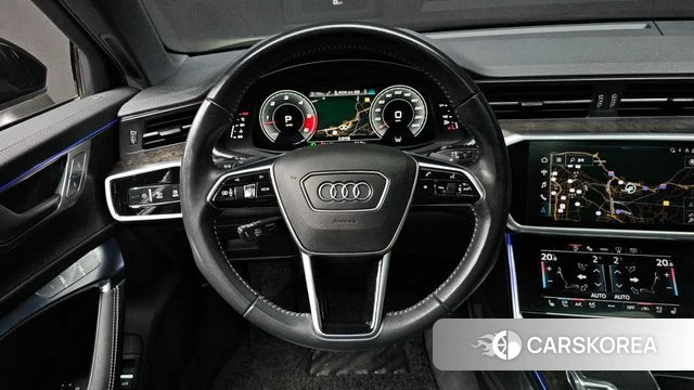Audi A6 (C8) 2021 Черный из Кореи, фото 4
