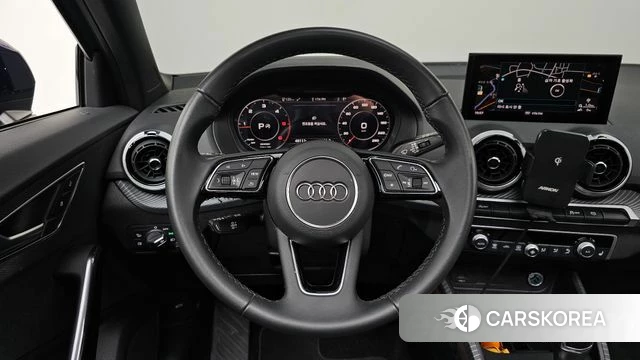 Audi Q2 2023 Синий из Кореи, фото 4