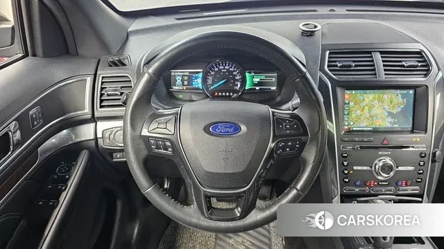 Ford Explorer 2018 Серый из Кореи, фото 4