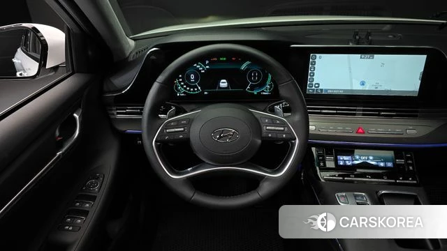 Hyundai The New Grandeur IG Hybrid 2022 Белый из Кореи, фото 4