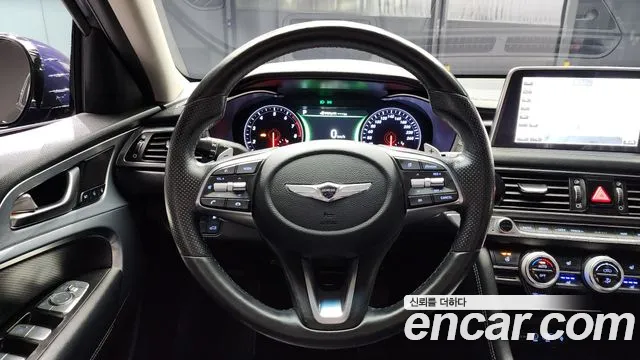 Genesis G70 2018 Синий из Кореи, фото 4