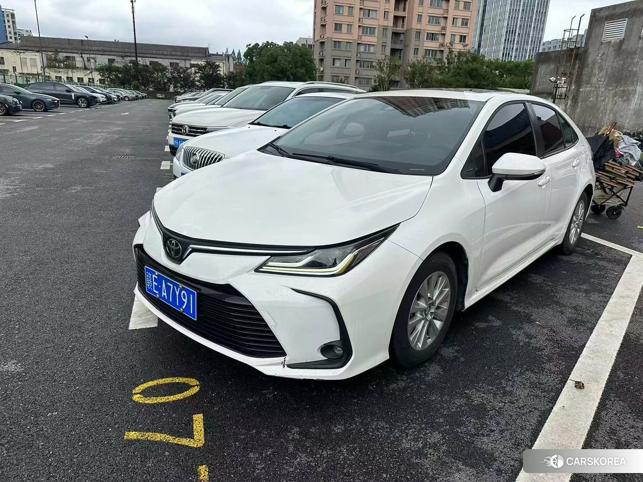 Toyota Corolla 2021 Белый из Китая, фото 4