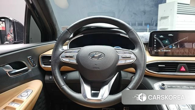 Hyundai The New Santa Fe 2023 Черный из Кореи, фото 4