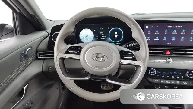 Hyundai Avante (CN7) 2023 Белый из Кореи, фото 4