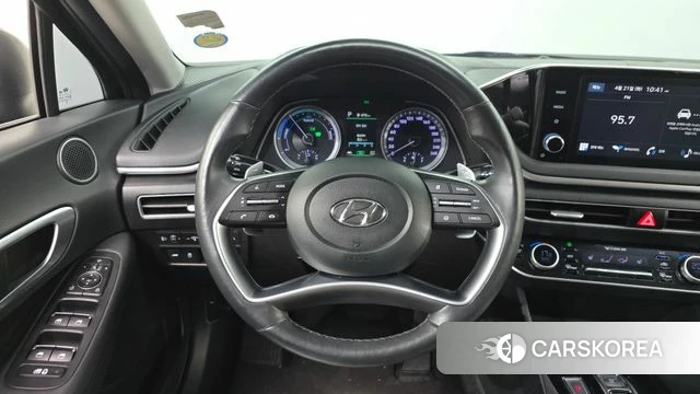 Hyundai Sonata Hybrid (DN8) 2021 Черный из Кореи, фото 4