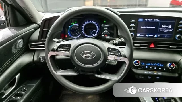 Hyundai Avante Hybrid (CN7) 2021 Серый из Кореи, фото 4