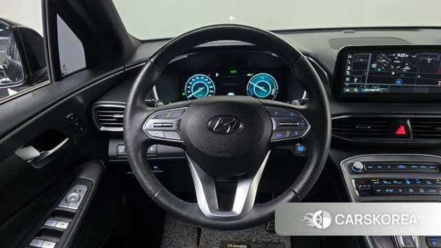 Hyundai The New Santa Fe 2021 Черный из Кореи, фото 4