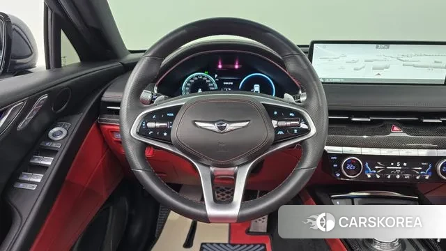 Genesis G80 (RG3) 2022 Синий из Кореи, фото 4