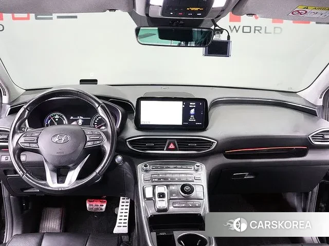 Hyundai The New Santa Fe 2021 Черный из Кореи, фото 4