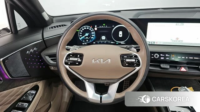 Kia K8 Hybrid 2024 Белый из Кореи, фото 4