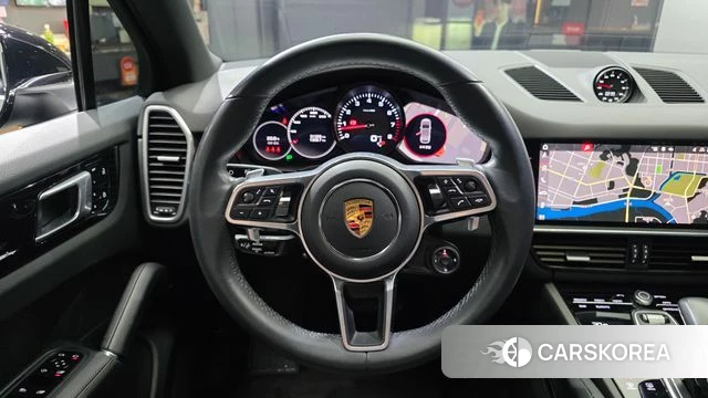 Porsche Cayenne (PO536) 2021 Черный из Кореи, фото 4