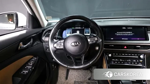 Kia K7 Premier Hybrid 2021 Белый из Кореи, фото 4