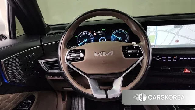 Kia K8 Hybrid 2022 Белый из Кореи, фото 4