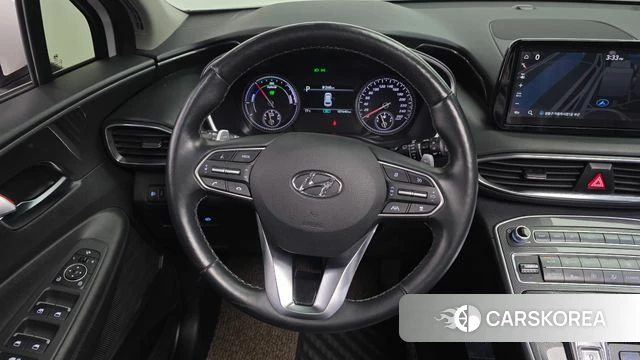 Hyundai The New Santa Fe 2021 Белый из Кореи, фото 4