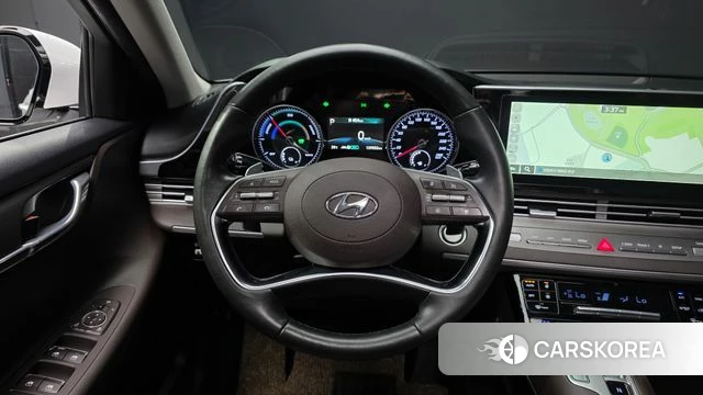 Hyundai The New Grandeur IG Hybrid 2020 Белый из Кореи, фото 4