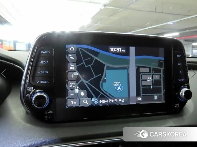 Hyundai Santa Fe TM 2019 Серебристо-серый из Кореи, фото 4