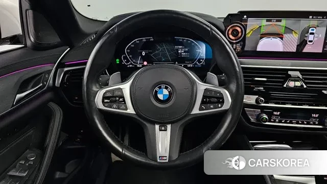 BMW 5 Series (G30) 2021 Белый из Кореи, фото 4