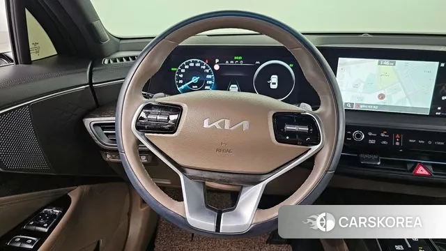 Kia K8 Hybrid 2023 Белый из Кореи, фото 4