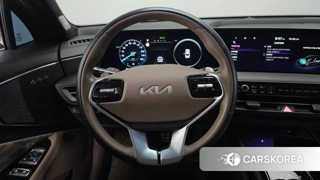 Kia K8 Hybrid 2024 Черный из Кореи, фото 4