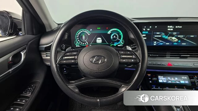 Hyundai The New Grandeur IG Hybrid 2021 Черный из Кореи, фото 4