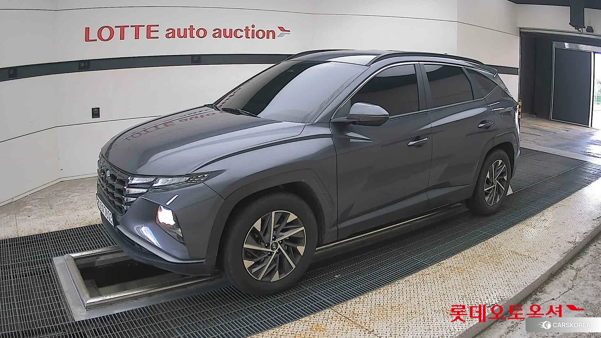 Hyundai Tucson 2022 Titanium Grey Metallic из Кореи, фото 4