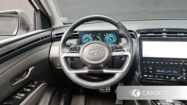 Hyundai Tucson Hybrid (NX4) 2023 Белый из Кореи, фото 4