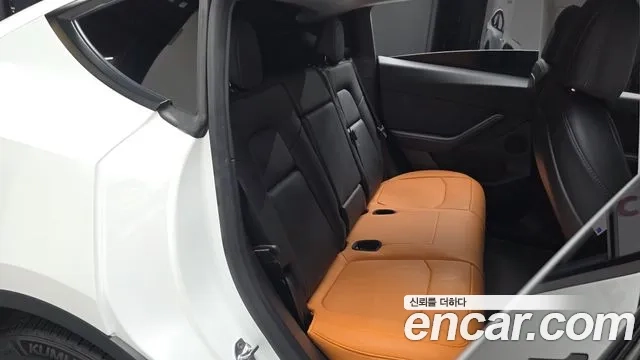 Tesla Model Y 2021 Белый из Кореи, фото 4